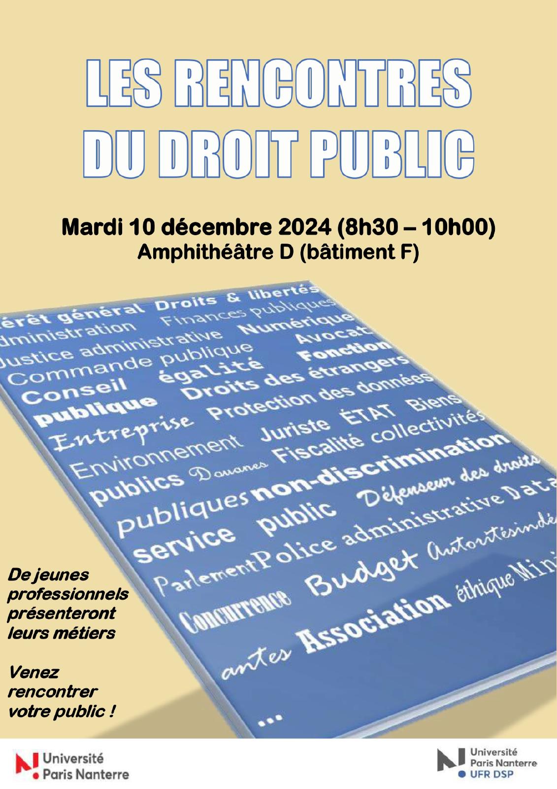 Rencontres du droit public 2024