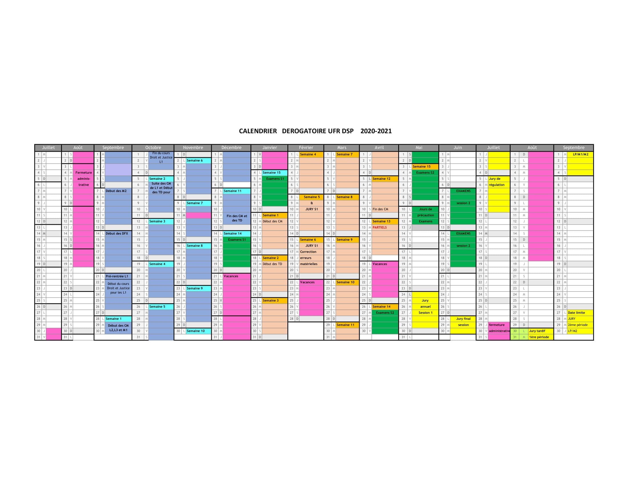 Calendrier Nanterre Université 2023 Université Nanterre Calendrier 2022 - Calendrier Jours 2022