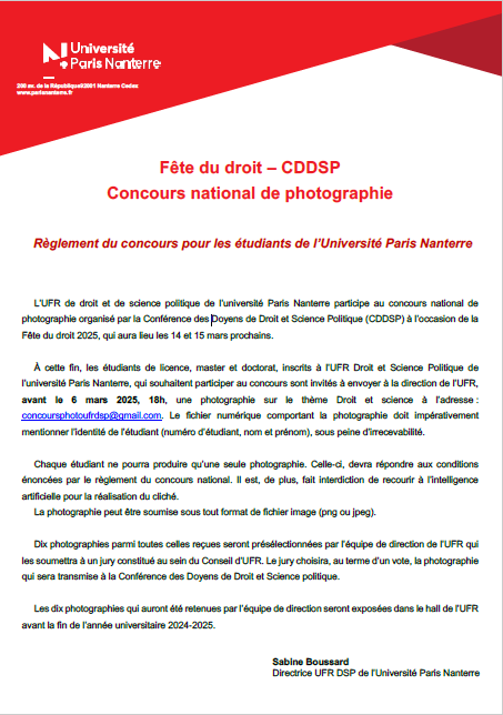 Concours photo