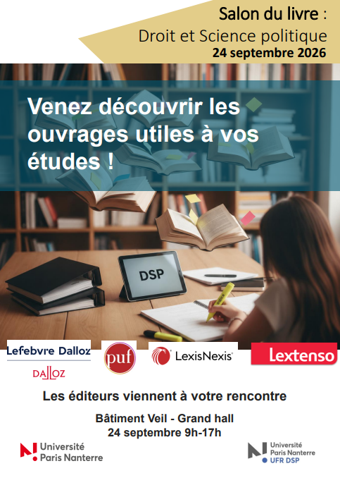 Salon du livre Droit et Science politique