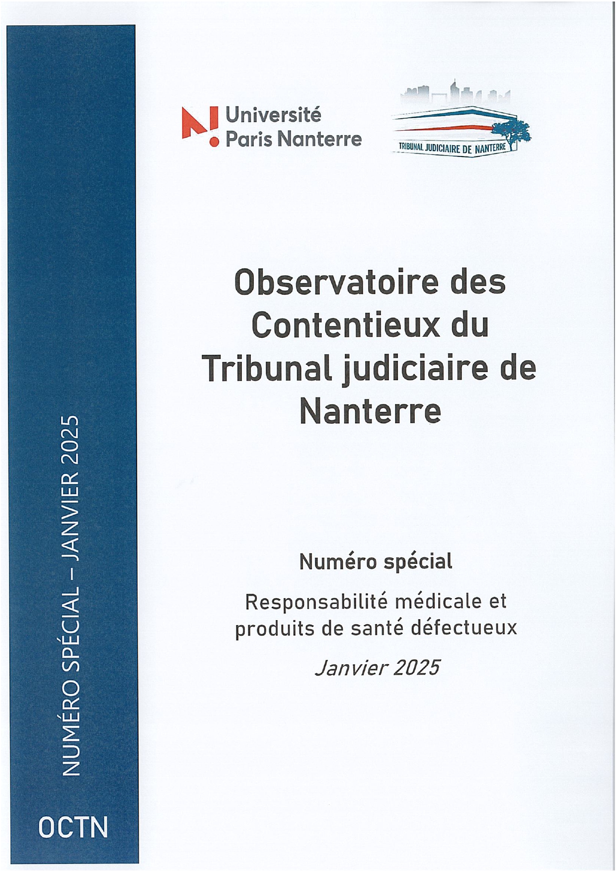 OCTN NUMERO SPECIAL JANVIER 2025