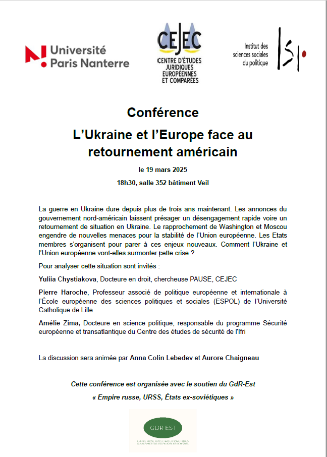 L’Ukraine et l’Europe face au retournement américain